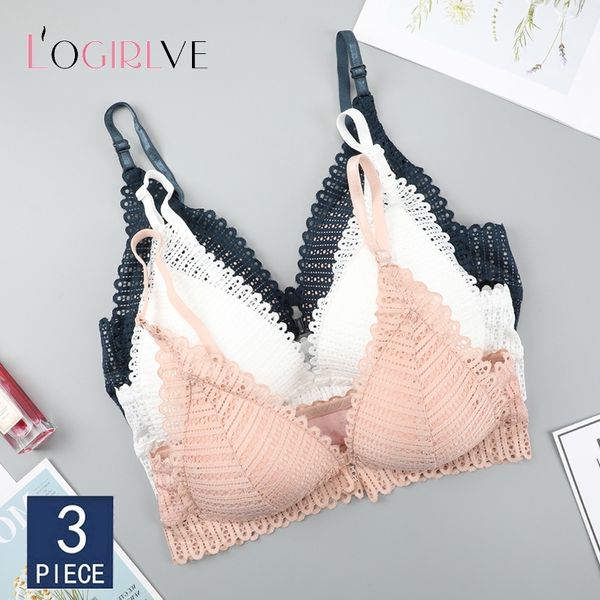 logirlve 3pcs sports lingerie push up women running female underwear sportswear for women padded lace front closure bras
logirlve 3pcs sports lingerie push up women running female underwear sportswear for women padded lace front closure bras