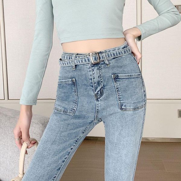 women's jeans women high waist denim elastic pants korean casual slim thin skinny pencil 20211, Blue
women's jeans women high waist denim elastic pants korean casual slim thin skinny pencil 20211, Blue