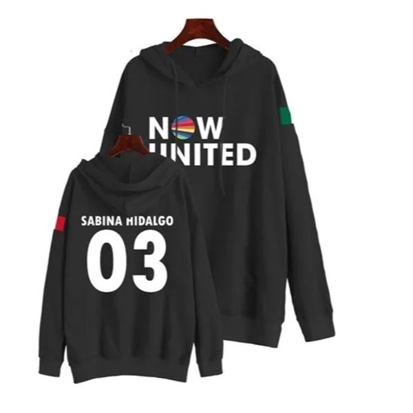 2020 now united hoodie sweatshirts men women sabina hidalgo 03 pullover harajuku tracksui 1014, Black
2020 now united hoodie sweatshirts men women sabina hidalgo 03 pullover harajuku tracksui 1014, Black