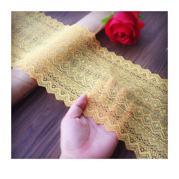 16cm 2meters/lot ginger golden elastic lace fabric,diy garment accessories,sewing swiss trim wedding lace materi jllofg
16cm 2meters/lot ginger golden elastic lace fabric,diy garment accessories,sewing swiss trim wedding lace materi jllofg