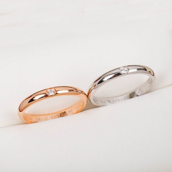 2022 charm punk band ring with one diamond smooth design for women wedding jewelry gift have ps7348, Silver
2022 charm punk band ring with one diamond smooth design for women wedding jewelry gift have ps7348, Silver