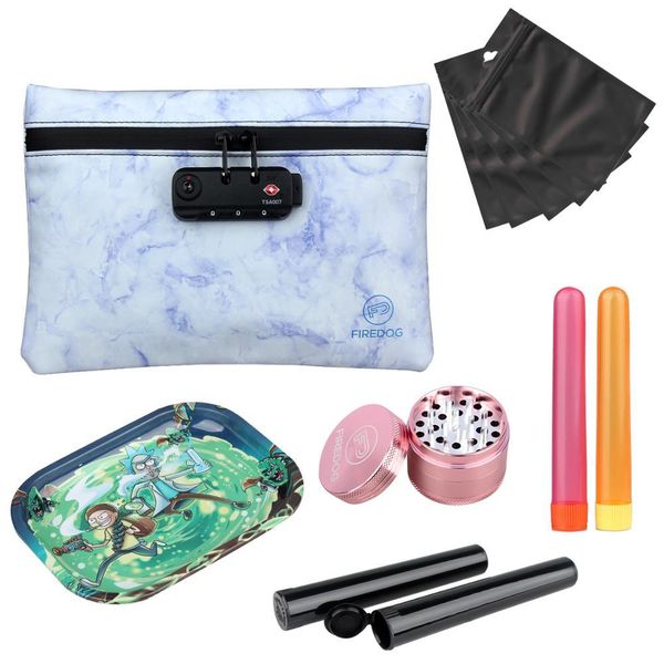 firedog smoking smell proof bag kit leather tobacco pouch with combination lock for herb odor proof stash container case storage c1008
firedog smoking smell proof bag kit leather tobacco pouch with combination lock for herb odor proof stash container case storage c1008