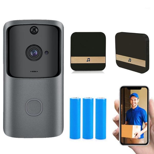 hismaho wifi doorbell camera smart home video intercom ip doorbell wireless remote camera battery 720p hd night vision1 
hismaho wifi doorbell camera smart home video intercom ip doorbell wireless remote camera battery 720p hd night vision1