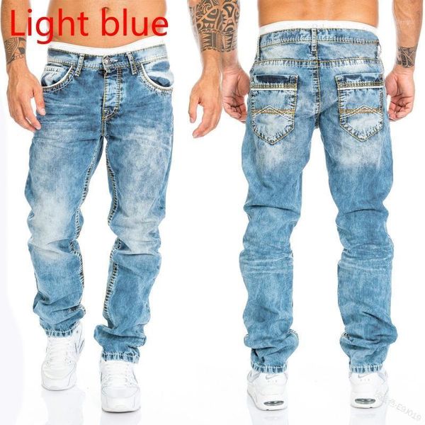 wepbel straight men pants hip-hop men's fashion jeans casual full length trousers cowboy jeans1, Blue
wepbel straight men pants hip-hop men's fashion jeans casual full length trousers cowboy jeans1, Blue