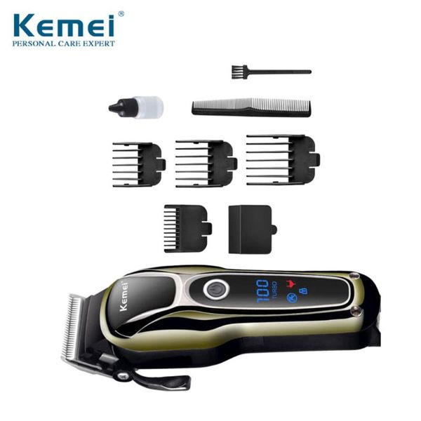kemei rechargeable hair trimmer professional hair clipper shaving machine cutting beard electric razor 100-240v
kemei rechargeable hair trimmer professional hair clipper shaving machine cutting beard electric razor 100-240v