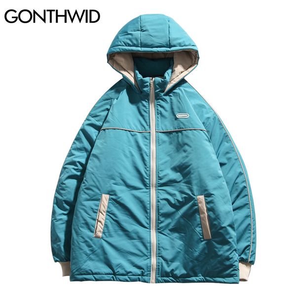 hooded cotton padded jackets streetwear hip hop casual full zip thick warm winter coats harajuku outwear kg-303, Black
hooded cotton padded jackets streetwear hip hop casual full zip thick warm winter coats harajuku outwear kg-303, Black