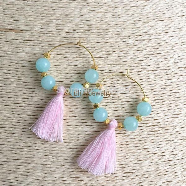 hoop & huggie e16060702 sweet color big earrings for women small cotton tassel colorful beads, Golden;silver
hoop & huggie e16060702 sweet color big earrings for women small cotton tassel colorful beads, Golden;silver