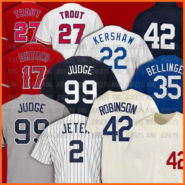 99 aaron judge 2 derek jeter baseball jerseys 22 clayton kershaw 35 cody bellinger 27 mike trout 17 shohei ohtani jersey julio urias, Blue;black
99 aaron judge 2 derek jeter baseball jerseys 22 clayton kershaw 35 cody bellinger 27 mike trout 17 shohei ohtani jersey julio urias, Blue;black