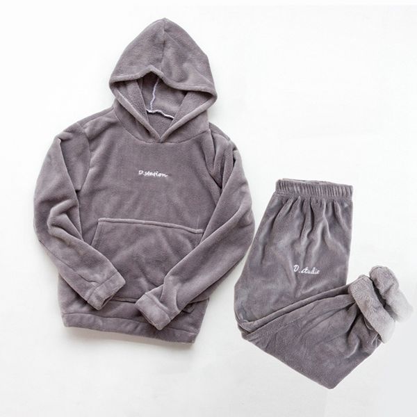 lasperal winter flannel pajama set womens fleece pajamas sleepwear home clothes thick warm coral velvet female nightgown pajama 201113, Black;red
lasperal winter flannel pajama set womens fleece pajamas sleepwear home clothes thick warm coral velvet female nightgown pajama 201113, Black;red
