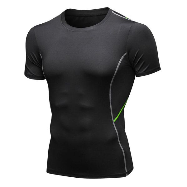 outdoor t-shirts men's compression jogging clothes sports running short t-shirt gym fitness workout quick dry training tight tshirt, Gray;blue
outdoor t-shirts men's compression jogging clothes sports running short t-shirt gym fitness workout quick dry training tight tshirt, Gray;blue