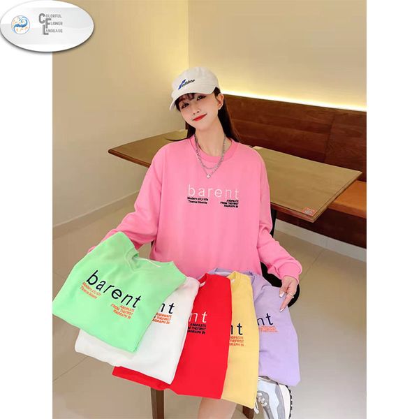 women's sweatshirts letter print winter sweatshirt pullover round neck ladies top, Black
women's sweatshirts letter print winter sweatshirt pullover round neck ladies top, Black
