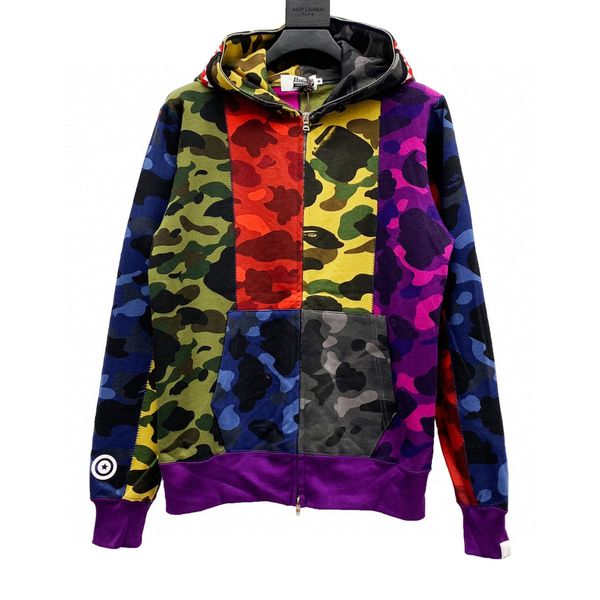 19fw ape outdoor shark pieced together a hoodies mens womens fashion clothes cotton-padded jackets ing, Blue;black
19fw ape outdoor shark pieced together a hoodies mens womens fashion clothes cotton-padded jackets ing, Blue;black