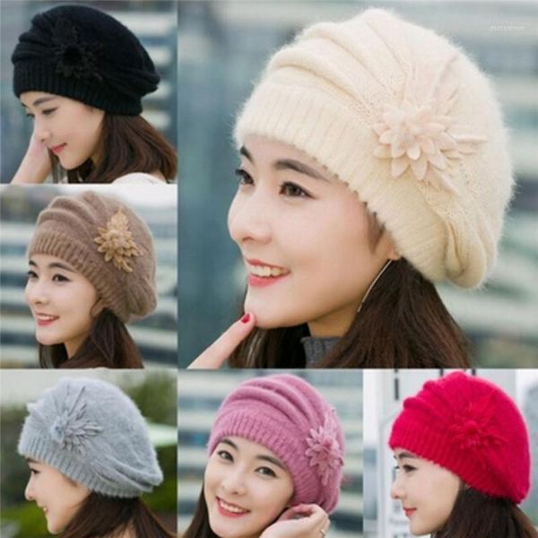 1pc fashion women spring winter hats beanies flower knitted cap crochet hat ear protect casual cap feminino chrismas gift1, Blue;gray
1pc fashion women spring winter hats beanies flower knitted cap crochet hat ear protect casual cap feminino chrismas gift1, Blue;gray