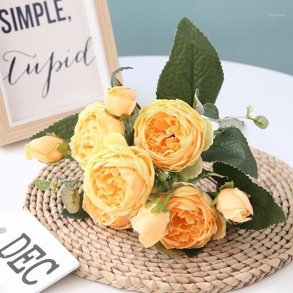 2pcs artificial flowers for decoration rose peony silk small bouquet flores party spring wedding decoration mariage fake flower1
2pcs artificial flowers for decoration rose peony silk small bouquet flores party spring wedding decoration mariage fake flower1