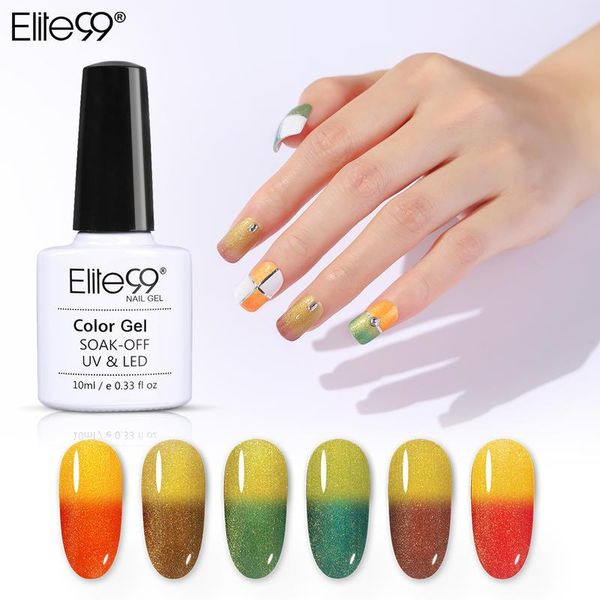 nail gel elite99 gold silver shimmer temperature change 10ml polish soak off uv led varnish primer salon manicure, Red;pink
nail gel elite99 gold silver shimmer temperature change 10ml polish soak off uv led varnish primer salon manicure, Red;pink