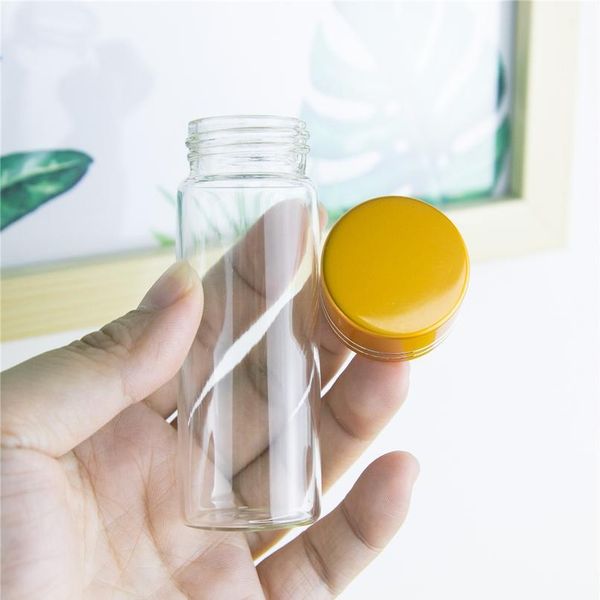 30*80mm 12pcs 40ml glass bottles aluminium screw golden cap empty transparent clear liquid gift container wishing bot bbymkr
30*80mm 12pcs 40ml glass bottles aluminium screw golden cap empty transparent clear liquid gift container wishing bot bbymkr