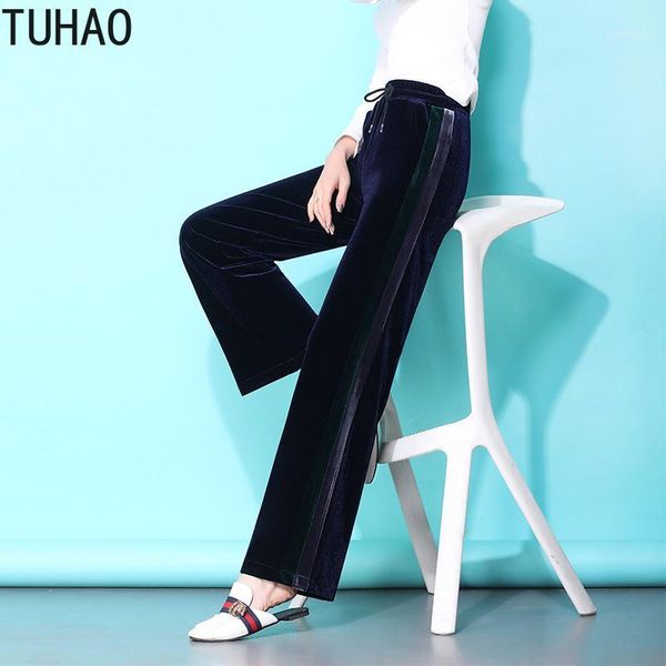 women's pants & capris tuhao large size 3xl 2xl velvet trousers woman elasticity waist trouser autumn winter streetwear plus pant wm831, Black;white
women's pants & capris tuhao large size 3xl 2xl velvet trousers woman elasticity waist trouser autumn winter streetwear plus pant wm831, Black;white