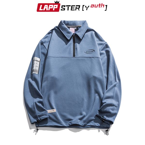 lappster-youth zipper up hoodies korean fashions pullover man harajuku vintage colors sweatshirts casual streetwear clothes 201013, Black
lappster-youth zipper up hoodies korean fashions pullover man harajuku vintage colors sweatshirts casual streetwear clothes 201013, Black