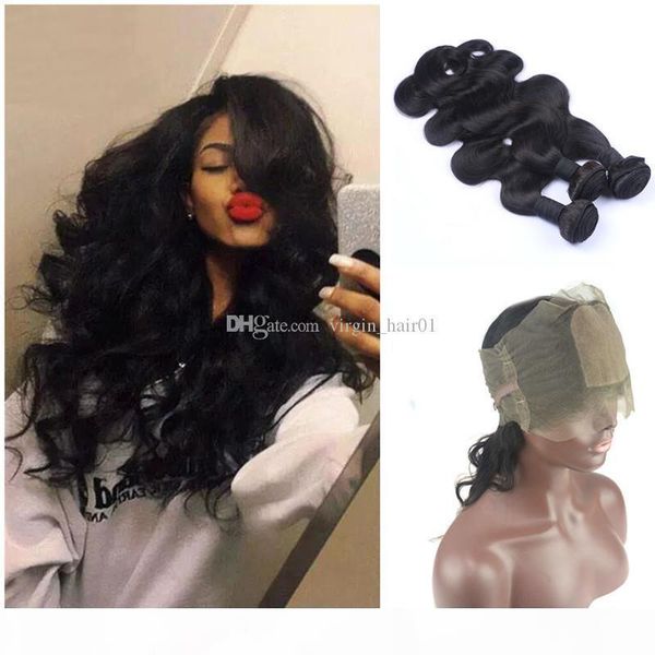 9a human hair body wave virgin malaysian hair weaves with silk base 360 lace frontal body wave 360 lace frontal closure with bundles, Black;brown
9a human hair body wave virgin malaysian hair weaves with silk base 360 lace frontal body wave 360 lace frontal closure with bundles, Black;brown