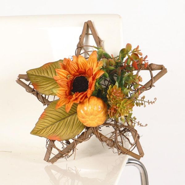 halloween thanksgiving decoration wall hanging wooden five-star sunflower pumpkin simulation succulent wall hanging prop product
halloween thanksgiving decoration wall hanging wooden five-star sunflower pumpkin simulation succulent wall hanging prop product