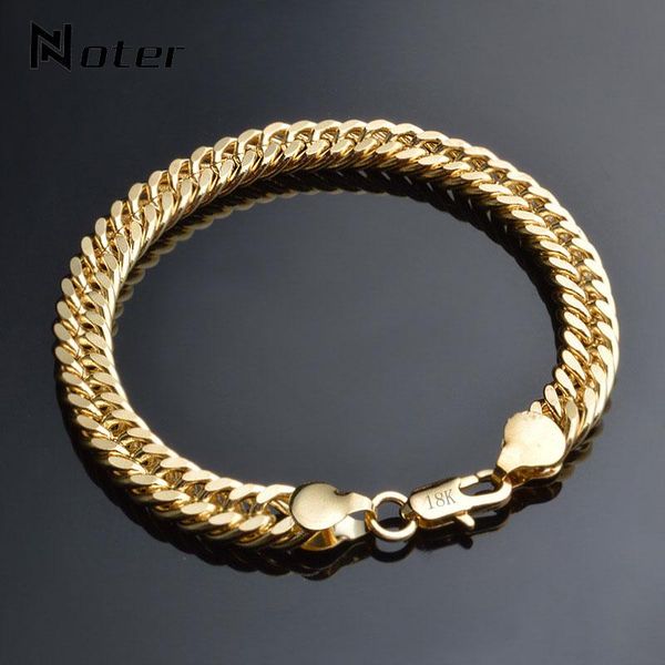 link, chain trendy link bracelet male gold color curb cuban punk braslet hiphop rock man jewelry prenset for men pulseras armband gift, Black
link, chain trendy link bracelet male gold color curb cuban punk braslet hiphop rock man jewelry prenset for men pulseras armband gift, Black