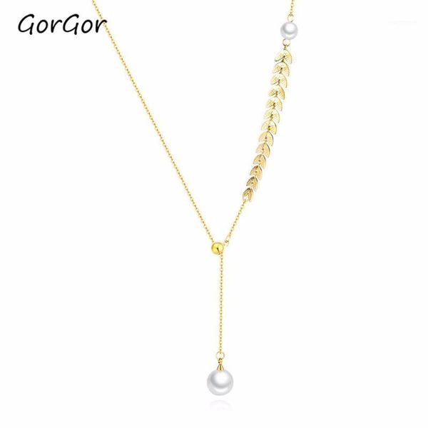 GorGor Internet Celebrity Phoenix Tail Pearl Choker Japanese And Korean Titanium Steel Tassel Elegant Women Necklace 16491, Silver
GorGor Internet Celebrity Phoenix Tail Pearl Choker Japanese And Korean Titanium Steel Tassel Elegant Women Necklace 16491, Silver