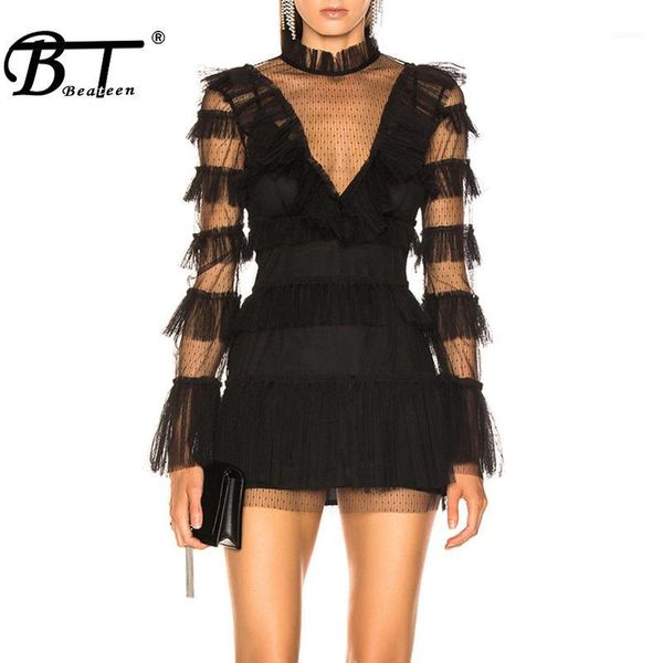 casual dresses beateen 2021 v-neck round neck multiple patchwork mesh lace long sleeves the zen dress women party mini dress1, Black;gray
casual dresses beateen 2021 v-neck round neck multiple patchwork mesh lace long sleeves the zen dress women party mini dress1, Black;gray