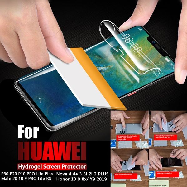 полное покрытие для huawei p30 p20 p10 pro lite mate20 30 10 pro nova3 nova4 hydrogel soft pline protector
полное покрытие для huawei p30 p20 p10 pro lite mate20 30 10 pro nova3 nova4 hydrogel soft pline protector