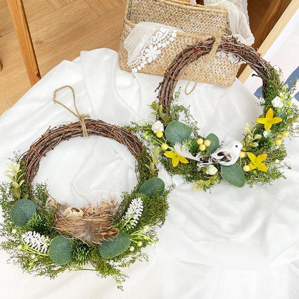 decorative flowers & wreaths artificial wreath natural rattan bird easter eggs green leaves hanging garland crafts wedding party
decorative flowers & wreaths artificial wreath natural rattan bird easter eggs green leaves hanging garland crafts wedding party