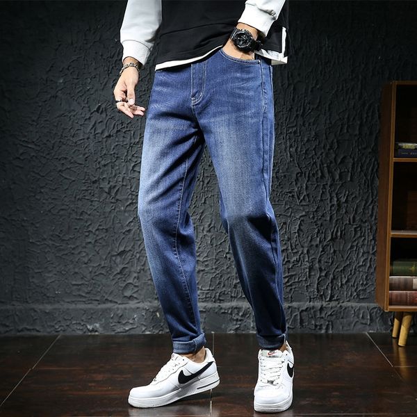 autumn and jeans men's loose big fat pants trend korean version of harlem pants plus big and small leg jeans czo5w, Blue
autumn and jeans men's loose big fat pants trend korean version of harlem pants plus big and small leg jeans czo5w, Blue