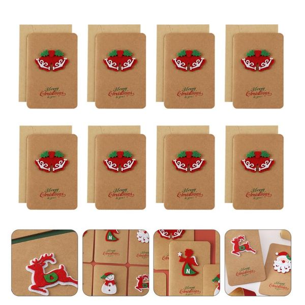 8sets christmas greeting card with envelope 3d blessing card random color style 
8sets christmas greeting card with envelope 3d blessing card random color style