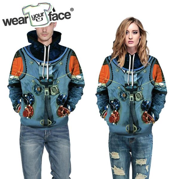 men's hoodies & sweatshirts space astronaut suits 3d all over printed crewneck streetwear cosplay vacation couple hoody plus size, Black
men's hoodies & sweatshirts space astronaut suits 3d all over printed crewneck streetwear cosplay vacation couple hoody plus size, Black