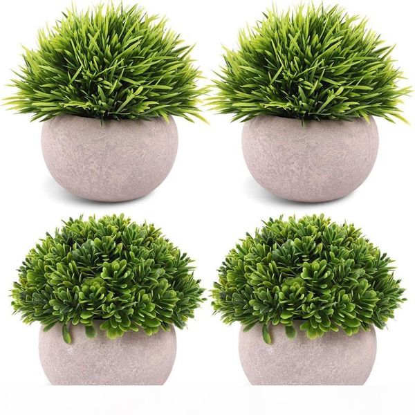 4 pieces of artificial mini potted plants, plastic artificial potted shrubs, fake plants for home, office, decoration
4 pieces of artificial mini potted plants, plastic artificial potted shrubs, fake plants for home, office, decoration