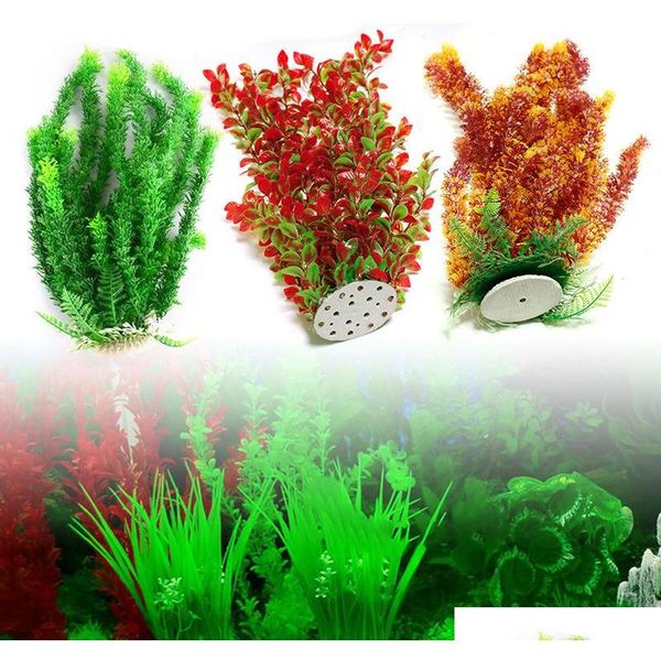 42cm - 46cm large artificial plant aquarium plastic plants water grass plants ornament fish tank landscape decoration decor for large jch71
42cm - 46cm large artificial plant aquarium plastic plants water grass plants ornament fish tank landscape decoration decor for large jch71