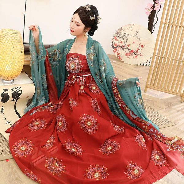 hanfu dress female chinese style original tang dynasty ancient traditional folk dance costume fairy embroidery hanfu suit dl63831, Black;red
hanfu dress female chinese style original tang dynasty ancient traditional folk dance costume fairy embroidery hanfu suit dl63831, Black;red