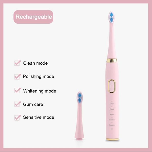 ultrasonic electric toothbrush usb rechargeable waterproof brush toothbrush head replaceable dropshipping tslm1
ultrasonic electric toothbrush usb rechargeable waterproof brush toothbrush head replaceable dropshipping tslm1