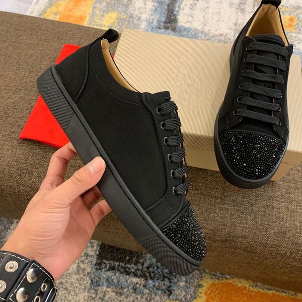 2021 men women casual shoes designer red bottom studded spikes fashion insider sneakers black red white leather low-shoes
2021 men women casual shoes designer red bottom studded spikes fashion insider sneakers black red white leather low-shoes