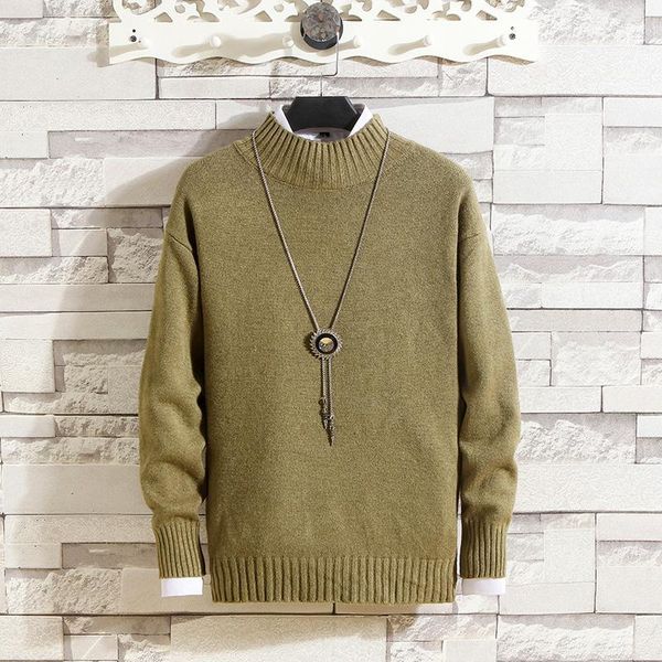men's sweaters tile solid color turtleneck half men pullover sweater a303-my731-p25, White;black
men's sweaters tile solid color turtleneck half men pullover sweater a303-my731-p25, White;black