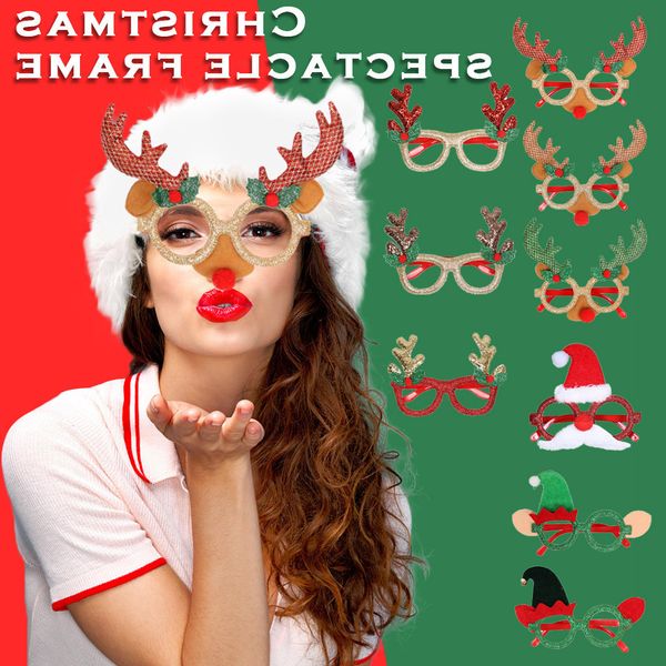 christmas cute cartoon glasses frame glittered eyeglasses no lens for kids adults party decoration sep 7th
christmas cute cartoon glasses frame glittered eyeglasses no lens for kids adults party decoration sep 7th