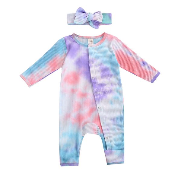 opperiaya 2pc baby autumn outfit tie-dyed o-neck long-sleeve ribbed jumpsuit bowknot headband suit for toddler baby girls 0-2y 1021, White
opperiaya 2pc baby autumn outfit tie-dyed o-neck long-sleeve ribbed jumpsuit bowknot headband suit for toddler baby girls 0-2y 1021, White
