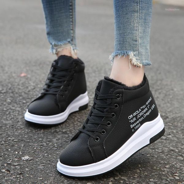 2020 women's shoes winter women boots warm fur plush lady casual shoes lace up fashion sneakers zapatillas mujer platform snow b1, Black
2020 women's shoes winter women boots warm fur plush lady casual shoes lace up fashion sneakers zapatillas mujer platform snow b1, Black