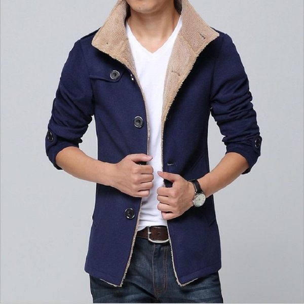 2021 winter men wool trench coat men's woolen cloth coat thickness single breasted windbreaker long jacket dfbtc002, Tan;black
2021 winter men wool trench coat men's woolen cloth coat thickness single breasted windbreaker long jacket dfbtc002, Tan;black