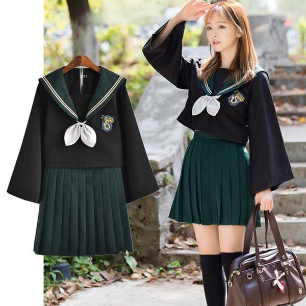 hp slytherin girls womens cosplay costumes lolita sailor jk uniform skirt sets1, Black;red
hp slytherin girls womens cosplay costumes lolita sailor jk uniform skirt sets1, Black;red