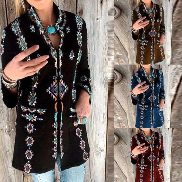 women's blouses & shirts novel women blouse woman's casual fashion dames long sleeve shirt printing stand collar ethnic style dai, White
women's blouses & shirts novel women blouse woman's casual fashion dames long sleeve shirt printing stand collar ethnic style dai, White
