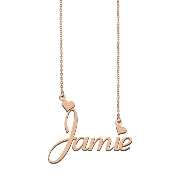 jamie name necklaces pendant custom personalized for women girls children friends mothers gifts 18k gold plated stainless steel, Silver
jamie name necklaces pendant custom personalized for women girls children friends mothers gifts 18k gold plated stainless steel, Silver