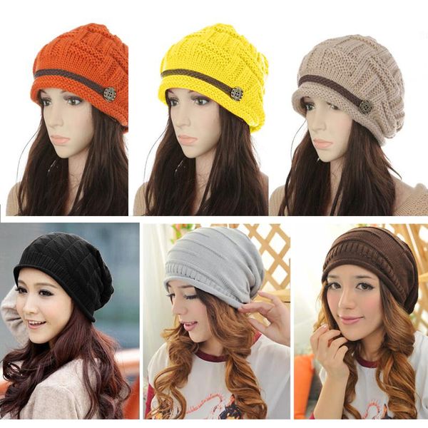 beanie/skull caps winter stripe warm hats for women girls skullies hat knitted solid color bonnet lady female fashion casual beanie, Blue;gray
beanie/skull caps winter stripe warm hats for women girls skullies hat knitted solid color bonnet lady female fashion casual beanie, Blue;gray