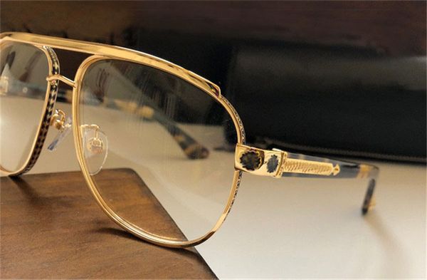 luxury- new men optical glasses design eyewear square metal frame style clear lens with case, Black
luxury- new men optical glasses design eyewear square metal frame style clear lens with case, Black