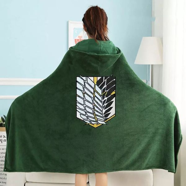 theme costume 2021 attack on titan flannel blanket cloak shingeki no kyojin survey corps cape cloak cosplay costume hoodie with real ps, Black;red
theme costume 2021 attack on titan flannel blanket cloak shingeki no kyojin survey corps cape cloak cosplay costume hoodie with real ps, Black;red