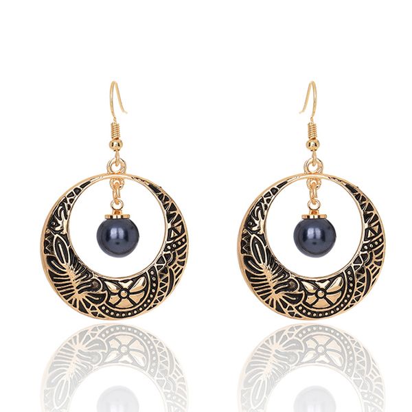 earrings of hawaiian hoop vintage black enamel large dangle pearl gold plated hoop earring hawaiian earring hoop for women, Silver
earrings of hawaiian hoop vintage black enamel large dangle pearl gold plated hoop earring hawaiian earring hoop for women, Silver
