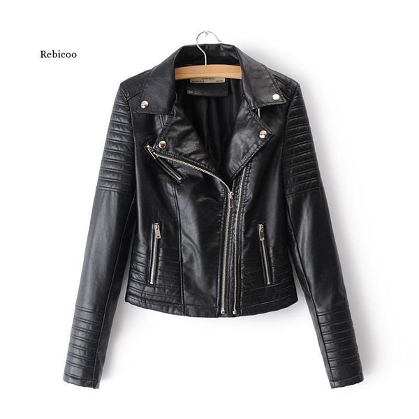 2021 new fashion women smooth motorcycle faux leather jackets ladies long sleeve autumn winter biker streetwear black pink coat
2021 new fashion women smooth motorcycle faux leather jackets ladies long sleeve autumn winter biker streetwear black pink coat
